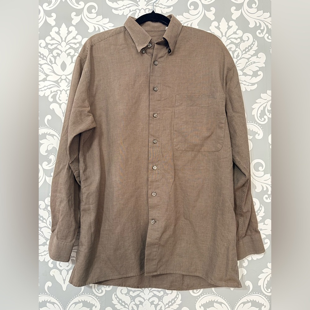 4/$25 • Lipson Shirtmakers‎ Cotton Button Down Shirt